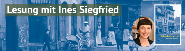 Banner Lesung Ines Siegfried