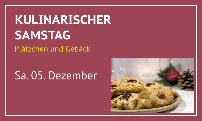 Kulinarischer Samstag Plätzchen Bild